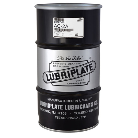 LUBRIPLATE Air Comp. Oil Ac-2A, ¼ Drum, Iso-100 Air Compressor Fluid For Reciprocating/Piston Type L0707-061